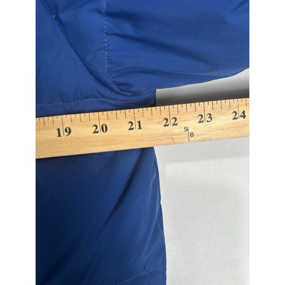 VTG Polo Ralph Lauren Down Jacket Men's 2XL Blue Puffer Snap Zip Winter *Stains - Picture 12 of 13